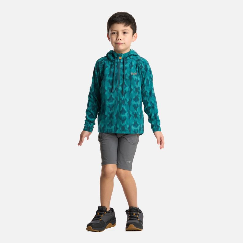 Chaqueta Niño Cold Day Therm-Pro Hoody Print Petroleo Lippi-4