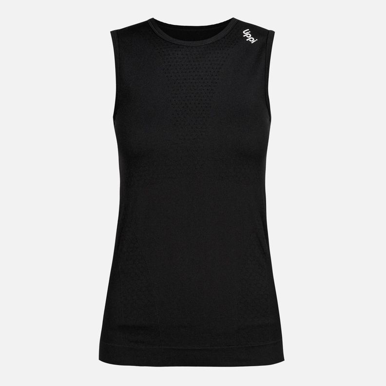 Primera capa Mujer Skintec 1000 Without Sleeve Negro Lippi-0