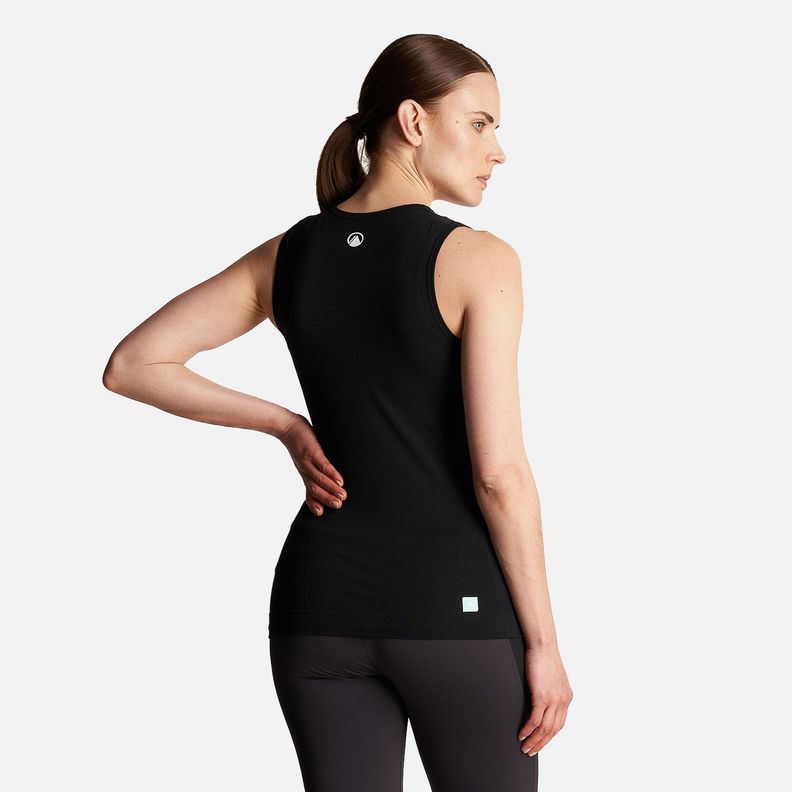 Primera capa Mujer Skintec 1000 Without Sleeve Negro Lippi-3