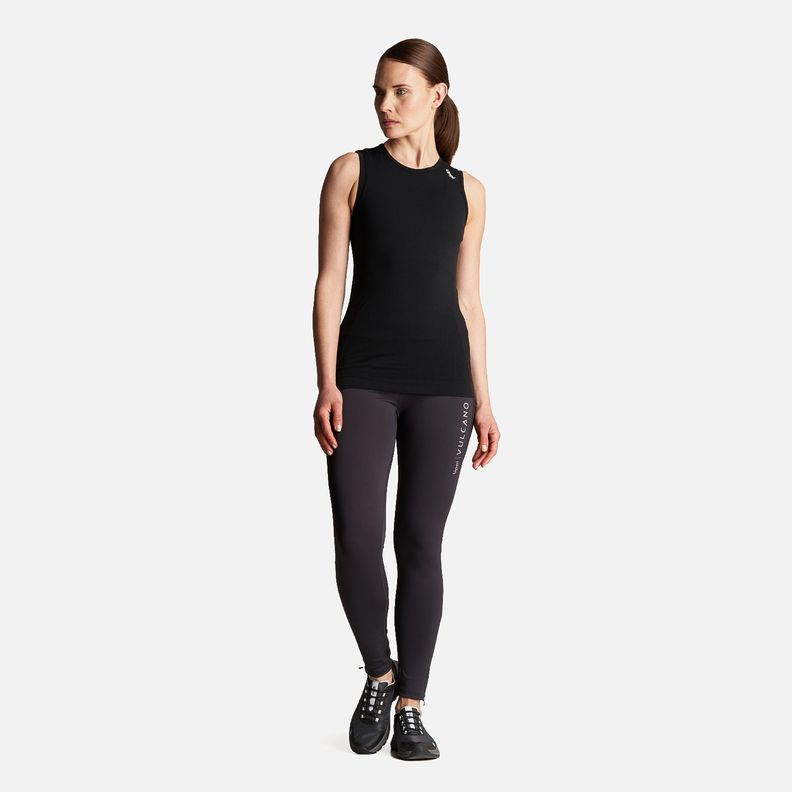 Primera capa Mujer Skintec 1000 Without Sleeve Negro Lippi-5