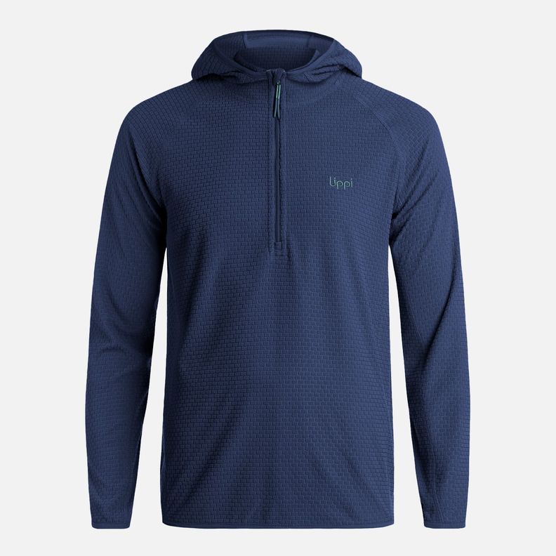 Polerón Hombre Jacaranda Nano-F 14 Zip Azul Marino Lippi I25-5