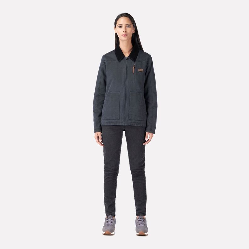 Chaqueta Mujer No-cuero Negro Haka Honu-4