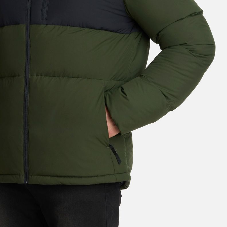 Chaqueta Hombre CityDown Jacket Verde Militar Lippi I25-4
