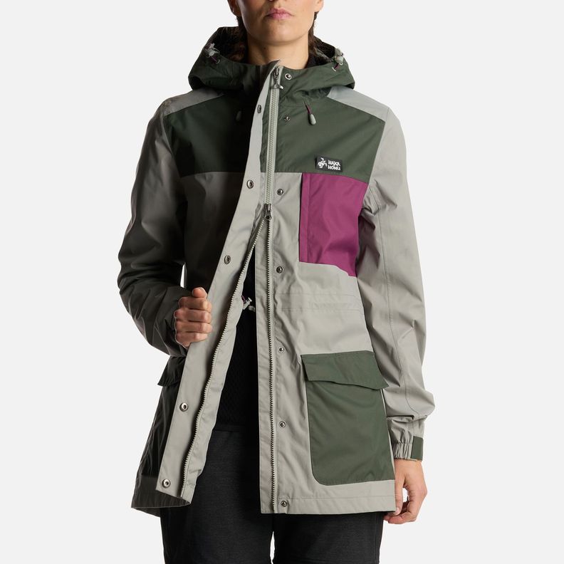Chaqueta Mujer Kauai Verde Claro Haka Honu-7
