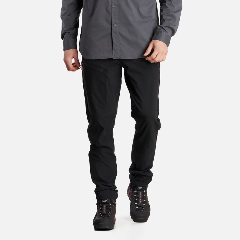 Pantalon Hombre Lennox Q-Dry Slim Fit Pants Negro Lippi I24-1