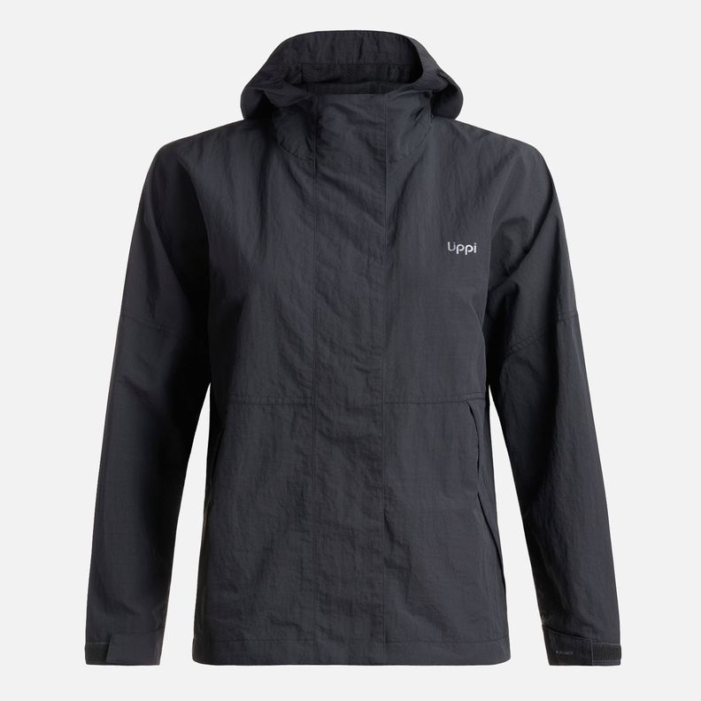 Chaqueta Mujer  CityMe WindBreaker Hoody Jacket Negro Lippi-0