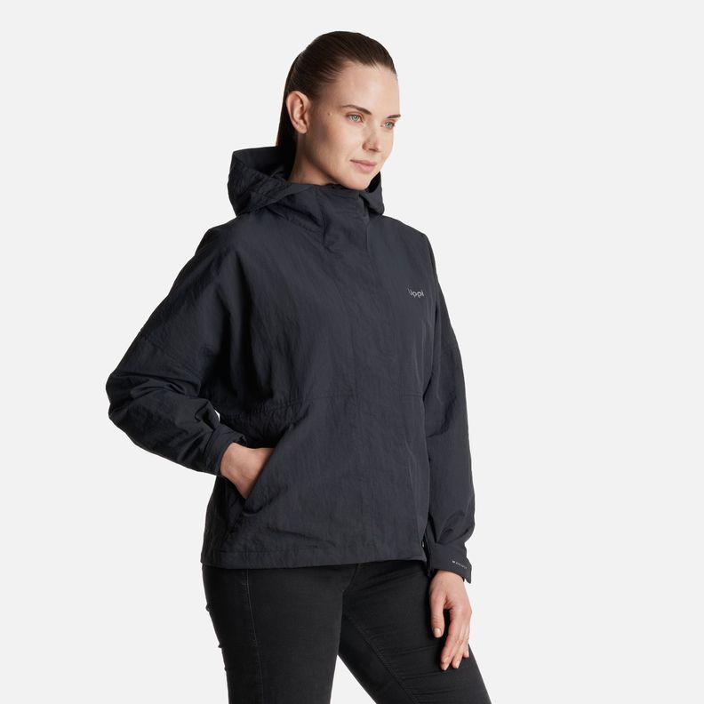 Chaqueta Mujer  CityMe WindBreaker Hoody Jacket Negro Lippi-2