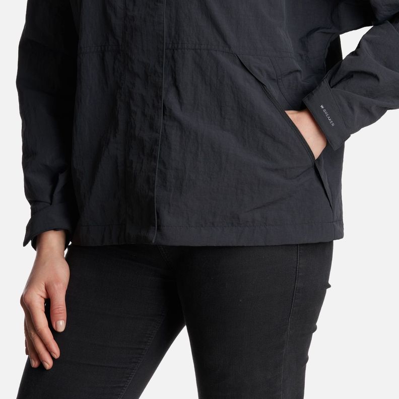 Chaqueta Mujer  CityMe WindBreaker Hoody Jacket Negro Lippi-5