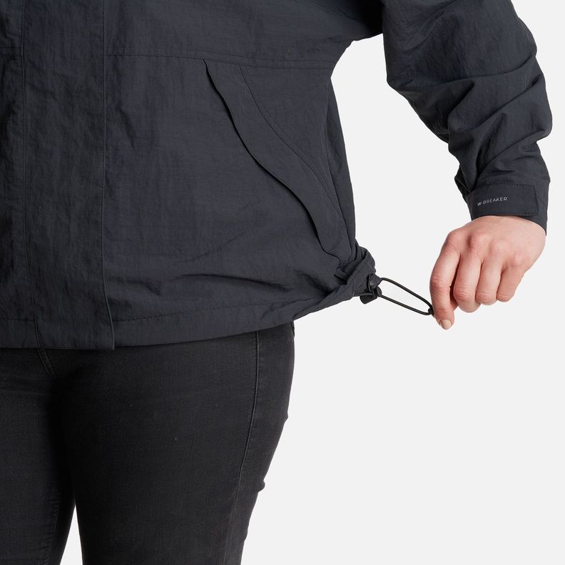 Chaqueta Mujer  CityMe WindBreaker Hoody Jacket Negro Lippi-6