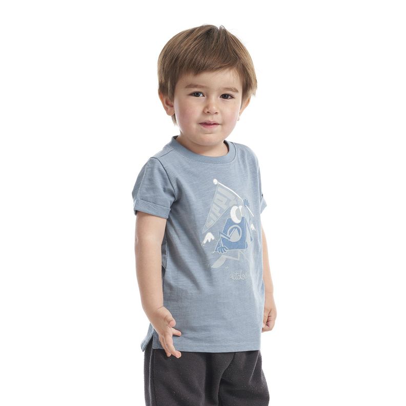 Polera Baby Boy Freedom UV-Stop T-Shirt Celeste Lippi-1