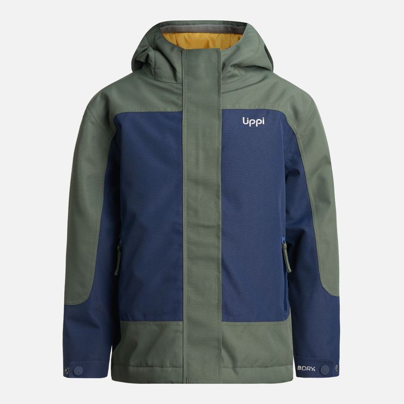Chaqueta Niño Andes Snow B-Dry Hoody Jacket Azul Marino Lippi I24-0