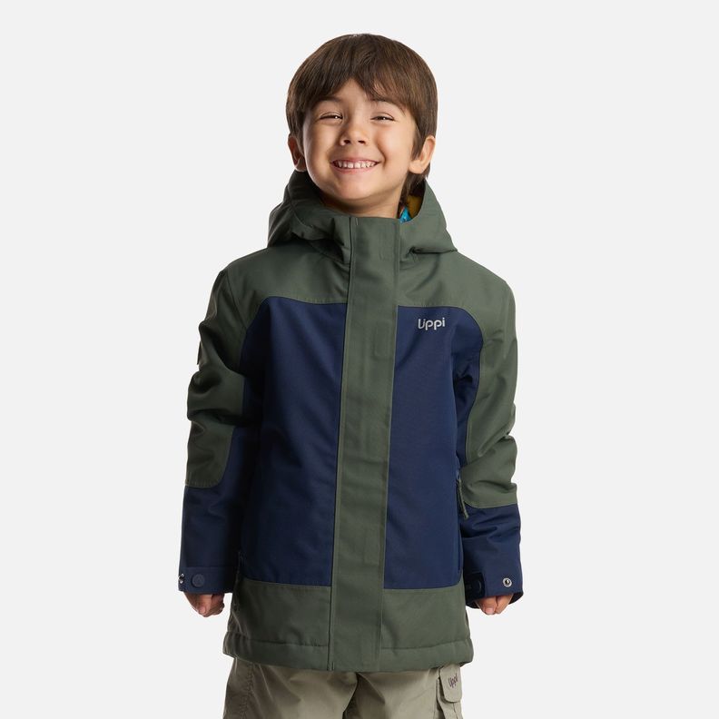 Chaqueta Niño Andes Snow B-Dry Hoody Jacket Azul Marino Lippi I24-1