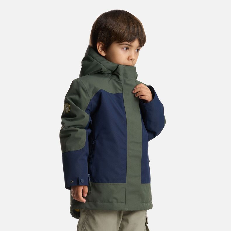 Chaqueta Niño Andes Snow B-Dry Hoody Jacket Azul Marino Lippi I24-2