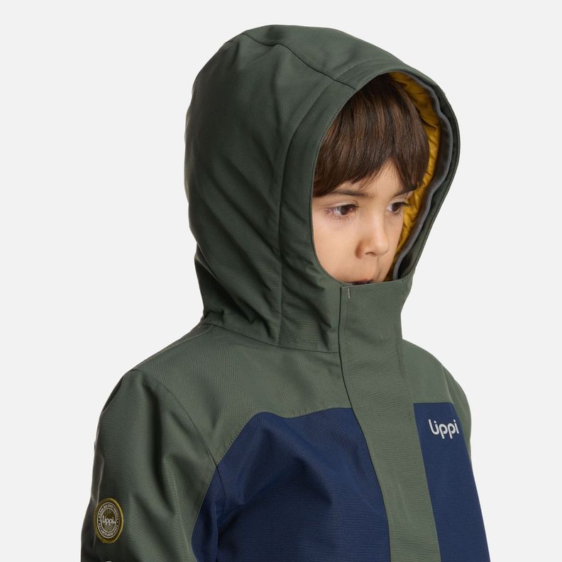 Chaqueta Niño Andes Snow B-Dry Hoody Jacket Azul Marino Lippi I24-4