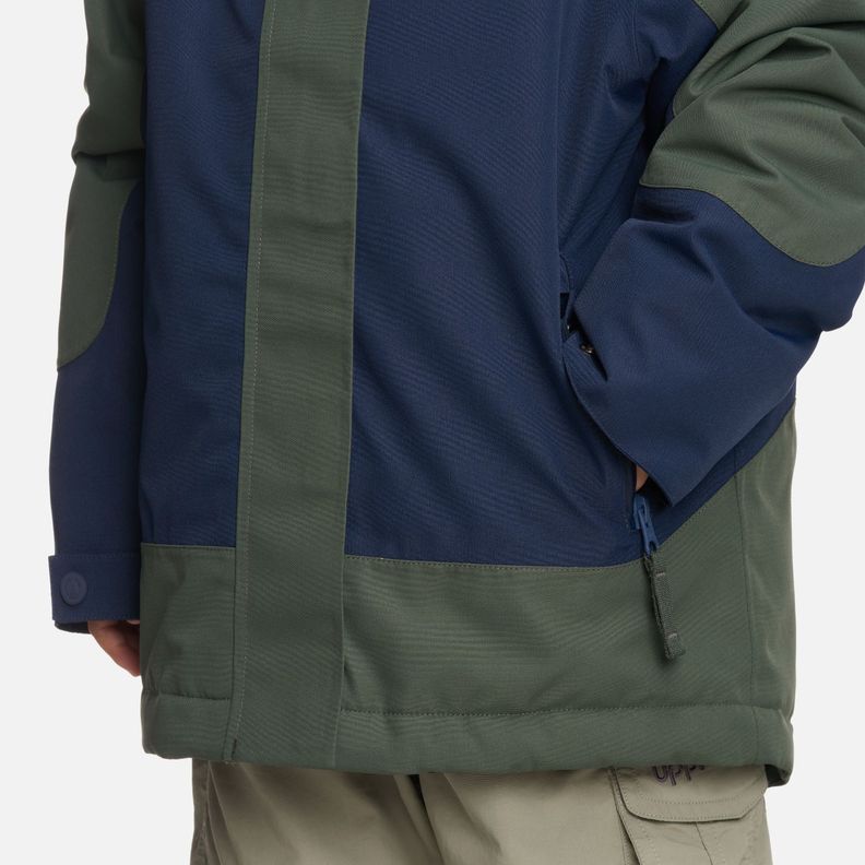 Chaqueta Niño Andes Snow B-Dry Hoody Jacket Azul Marino Lippi I24-5