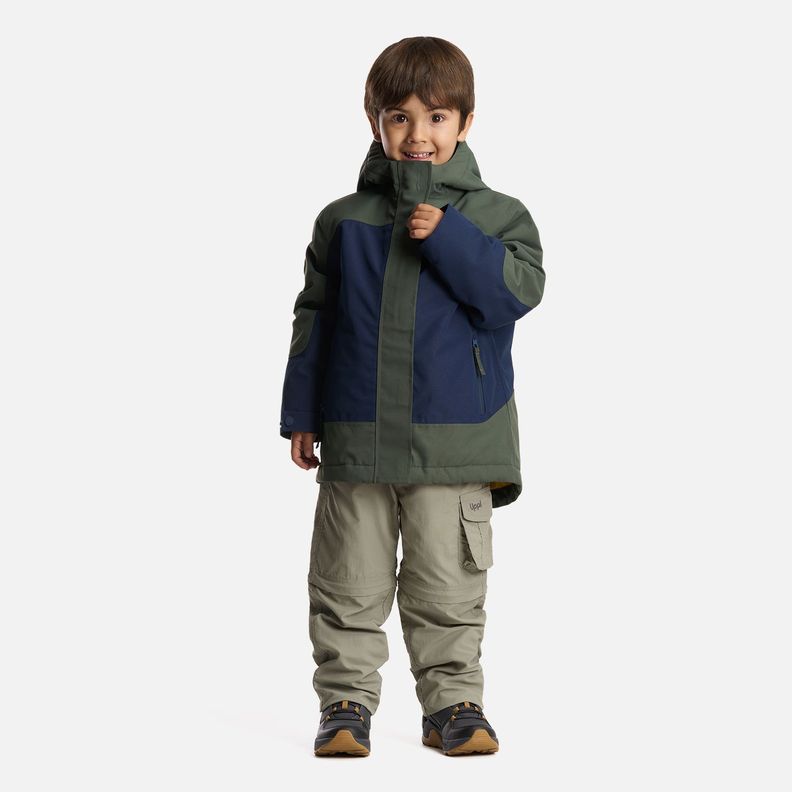 Chaqueta Niño Andes Snow B-Dry Hoody Jacket Azul Marino Lippi I24-7