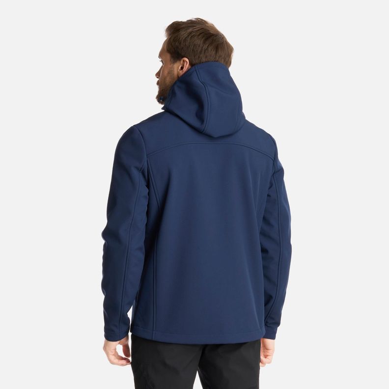 Chaqueta Hombre Macaya Softshell Hoody Azul Marino Lippi I25-2