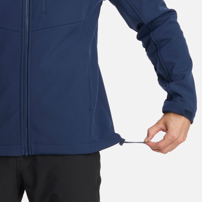 Chaqueta Hombre Macaya Softshell Hoody Azul Marino Lippi I25-6
