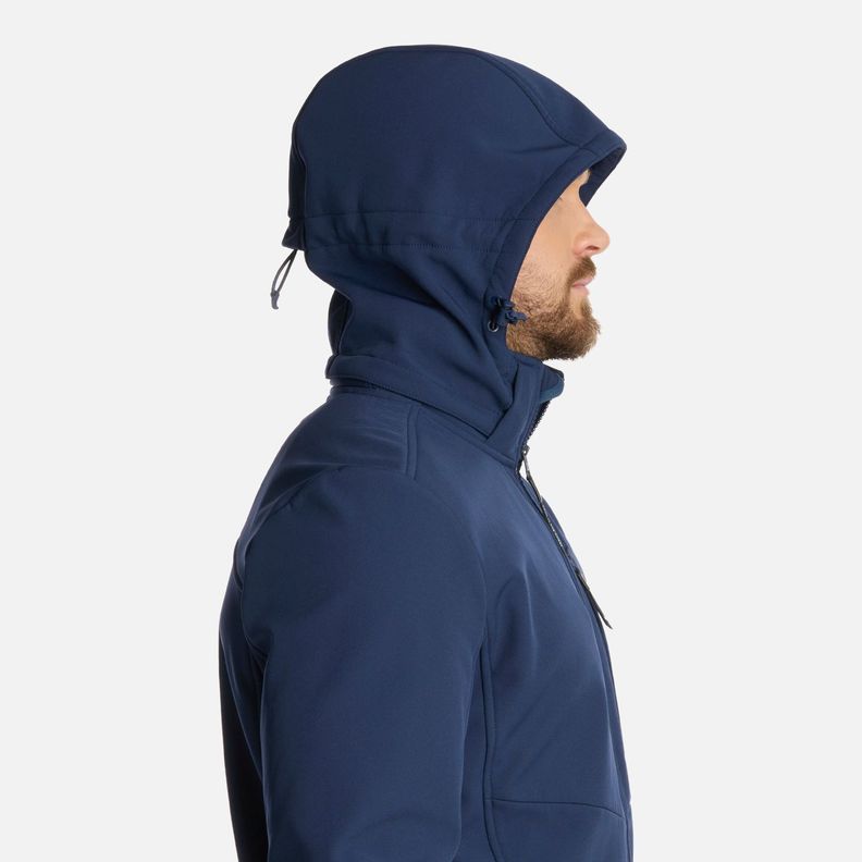 Chaqueta Hombre Macaya Softshell Hoody Azul Marino Lippi I25-7