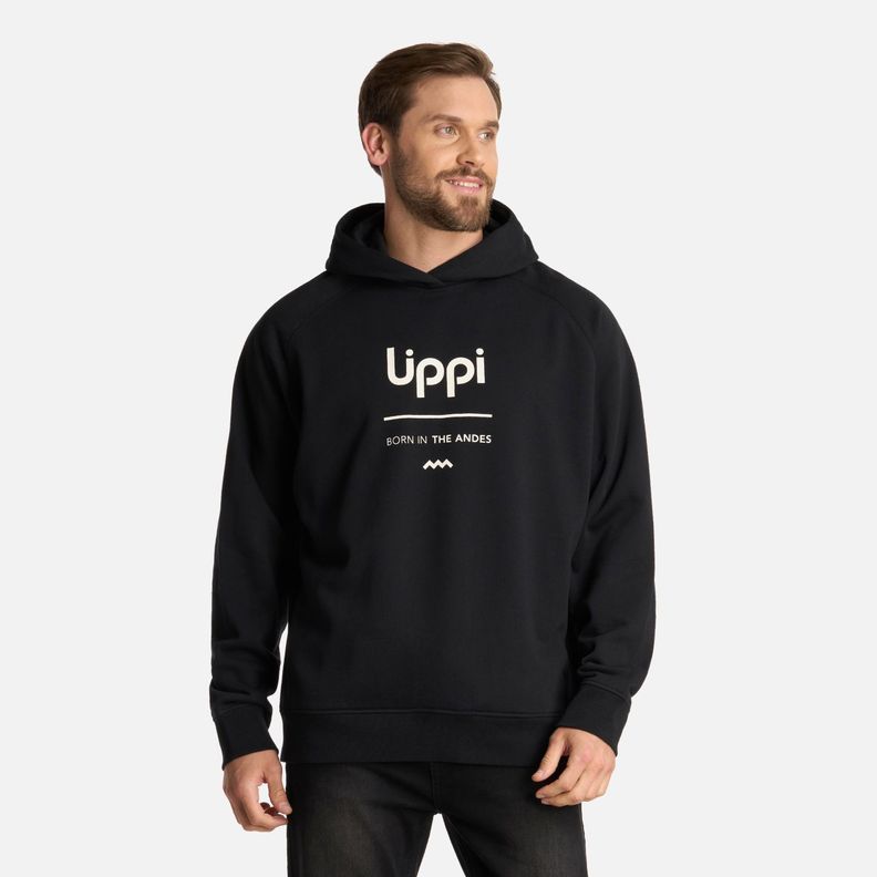 Polerón Hombre Insigne Sweatshirt Front Negro Lippi I25-0