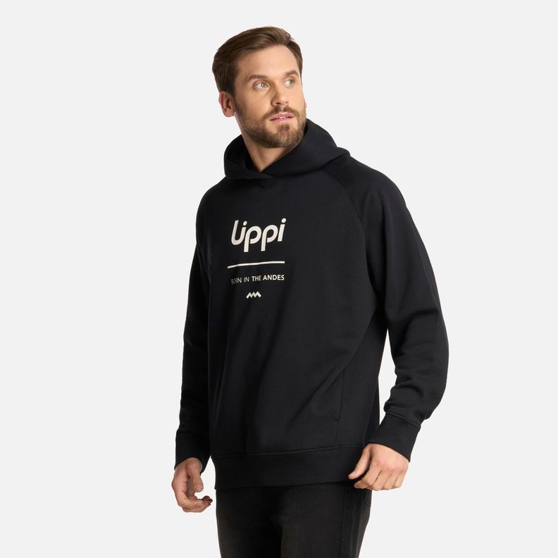 Polerón Hombre Insigne Sweatshirt Front Negro Lippi I25-1