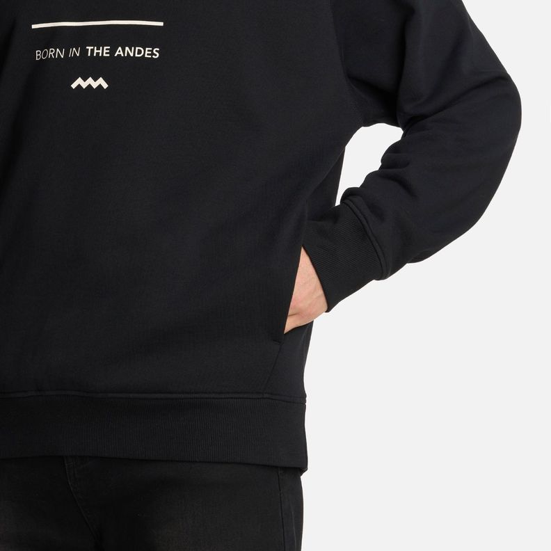 Polerón Hombre Insigne Sweatshirt Front Negro Lippi I25-4