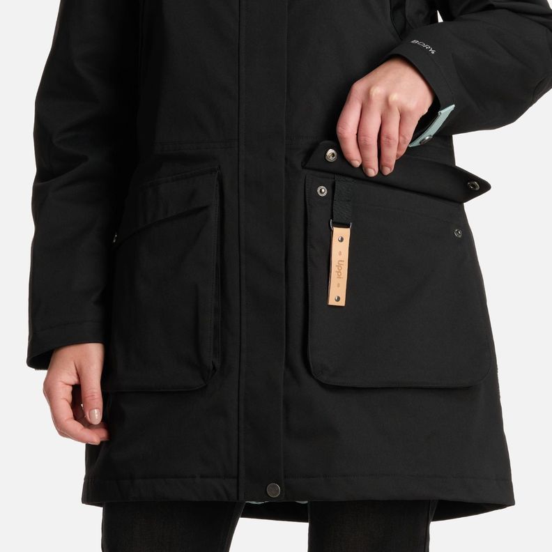 Chaqueta Mujer DayBreak B-Dry Jacket Negro Lippi I25-5