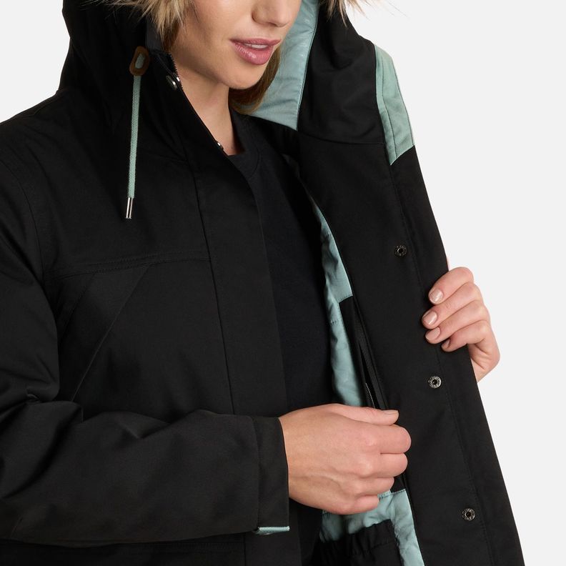 Chaqueta Mujer DayBreak B-Dry Jacket Negro Lippi I25-6