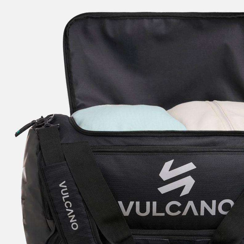 Bolso All Sport 40L Duffle Bag Negro Vulcano-6