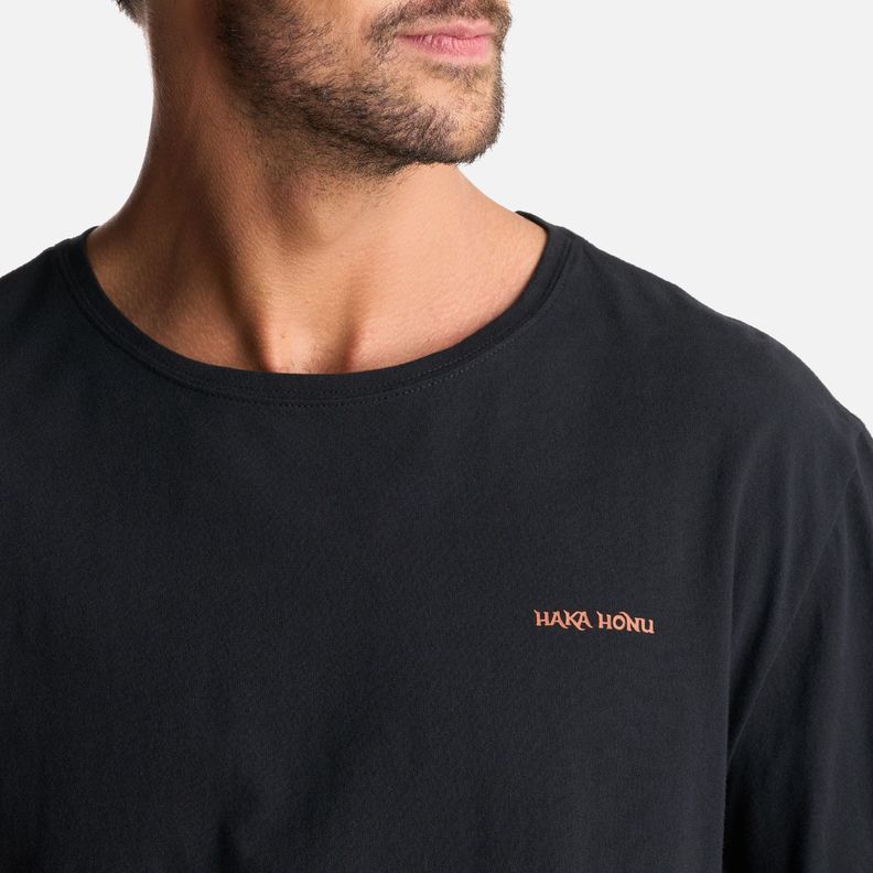Polera Hombre Polo Larga Negro Haka Honu-4