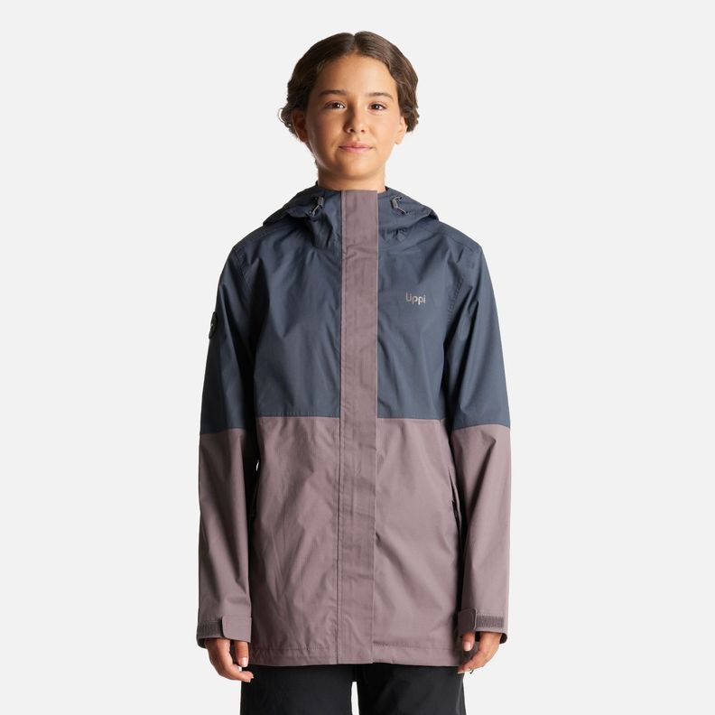 Chaqueta Teen Girl Blizzard B-Dry Hoody Jacket Azul Marino Malva Lippi-1