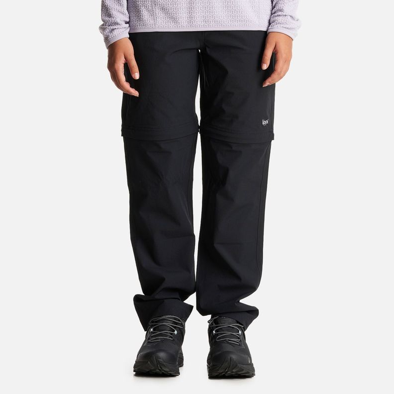 Pantalon Teen Girl Pardo Mix-2 Q-Dry Pants Negro Lippi-1