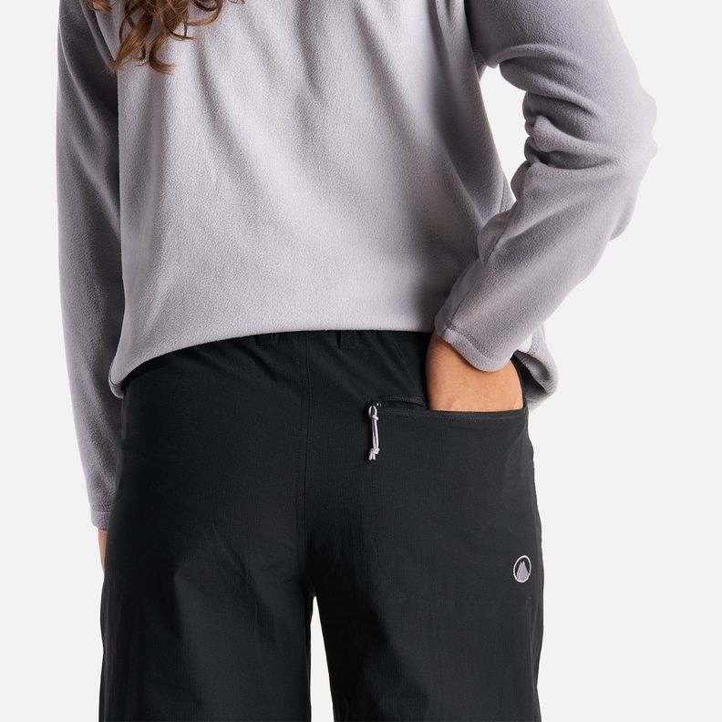 Pantalon Teen Girl Pardo Mix-2 Q-Dry Pants Negro Lippi-4