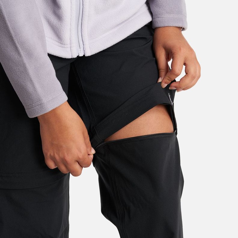 Pantalon Teen Girl Pardo Mix-2 Q-Dry Pants Negro Lippi-5
