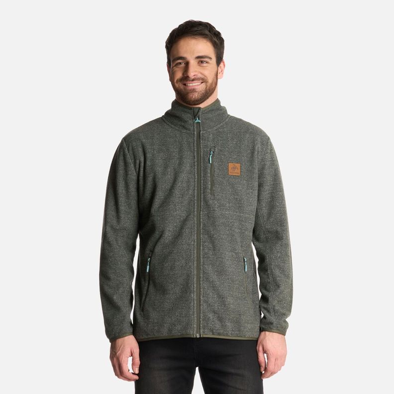 Polerón Hombre Tokerau Pro Verde Militar Haka Honu V25-0