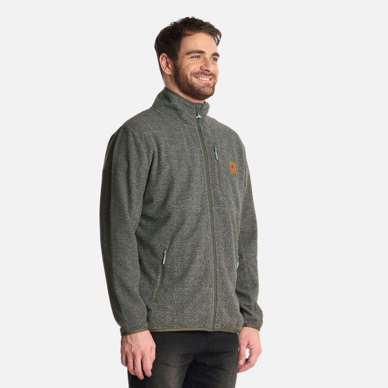 Polerón Hombre Tokerau Pro Verde Militar Haka Honu V25-1