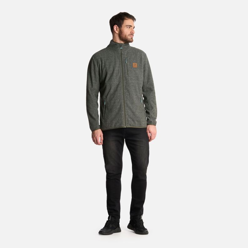 Polerón Hombre Tokerau Pro Verde Militar Haka Honu V25-6