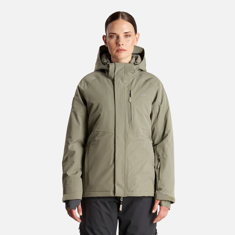 Chaqueta Mujer Andes B-Dry Hoody Jacket Laurel Lippi-1