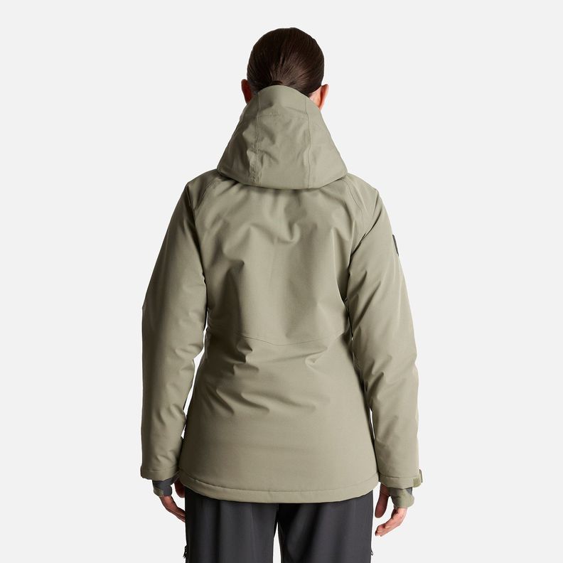 Chaqueta Mujer Andes B-Dry Hoody Jacket Laurel Lippi-3