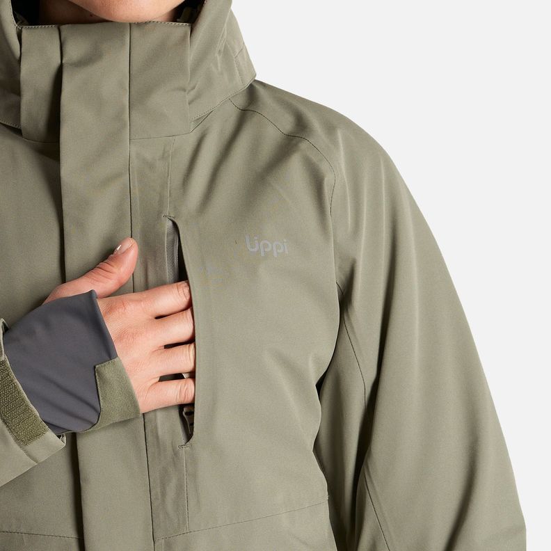 Chaqueta Mujer Andes B-Dry Hoody Jacket Laurel Lippi-5