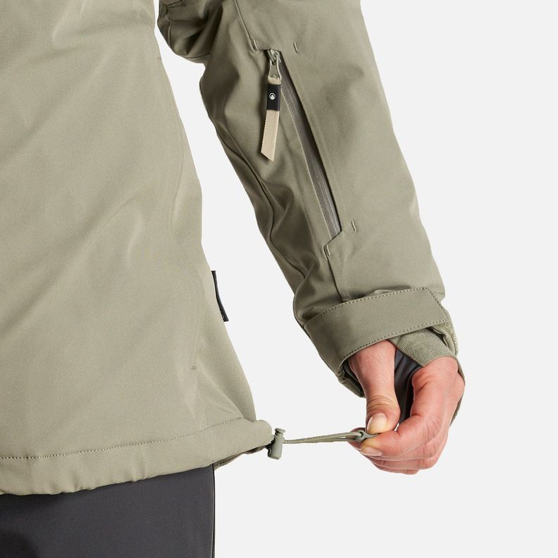 Chaqueta Mujer Andes B-Dry Hoody Jacket Laurel Lippi-9