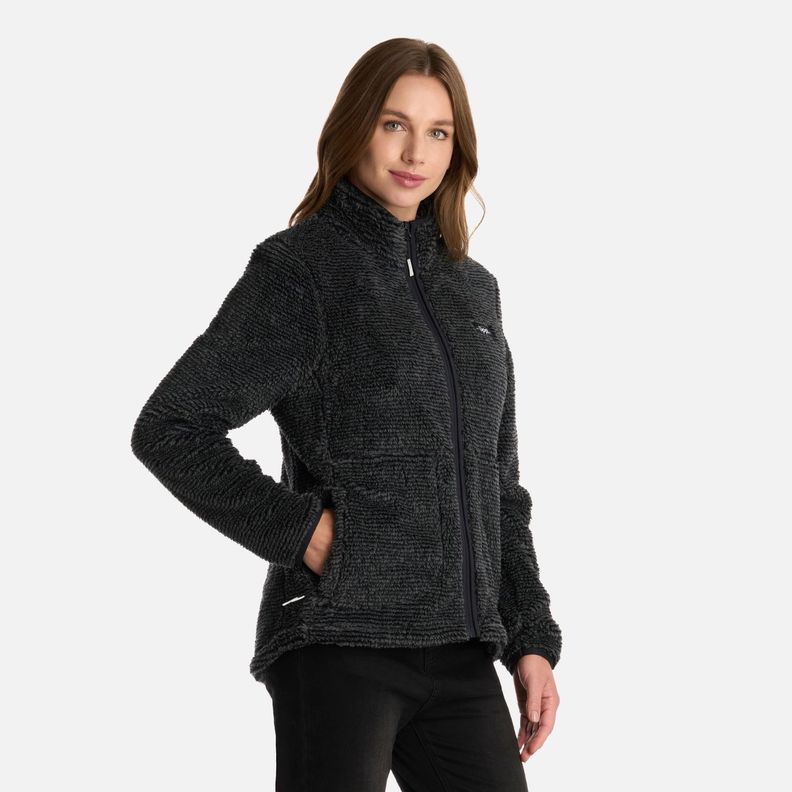 Polar Mujer Ferret Shaggy-Pro Jacket Negro Lippi I25-1
