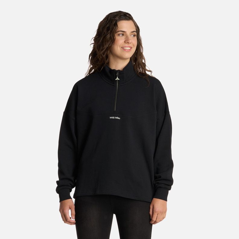 Polerón Mujer Peliculyon Negro Haka Honu V25-0