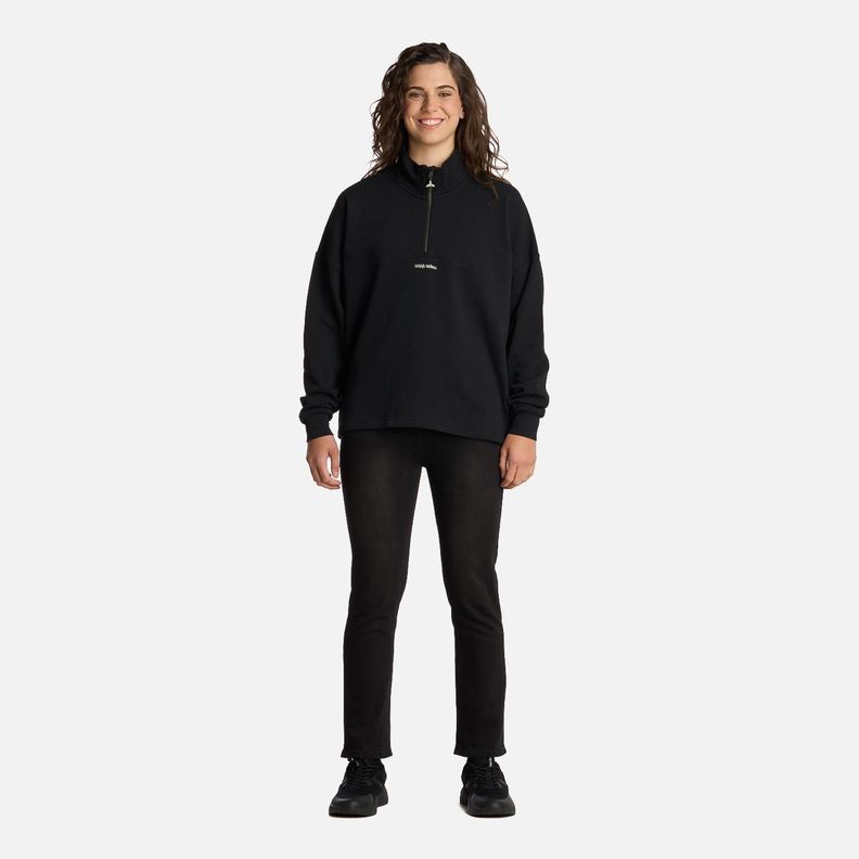 Polerón Mujer Peliculyon Negro Haka Honu V25-4