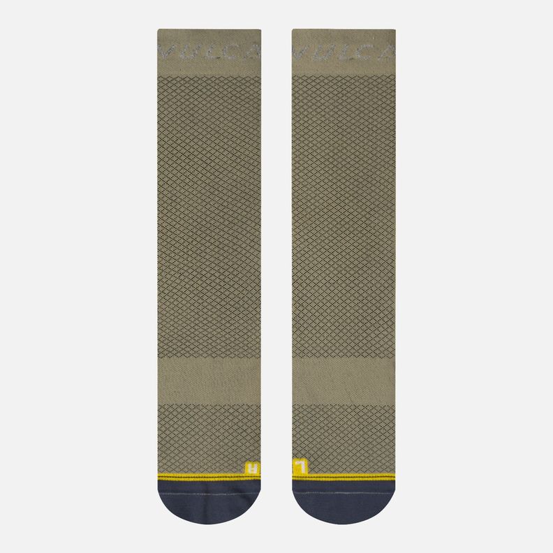 Calcetin Unisex Vulcano Bike Socks Amarillo Ocre Lippi-1
