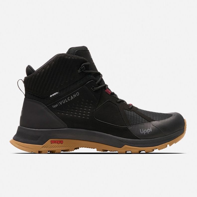Zapatilla Hombre Vulcano Onyx Mid B-dry Negro Lippi I25-0
