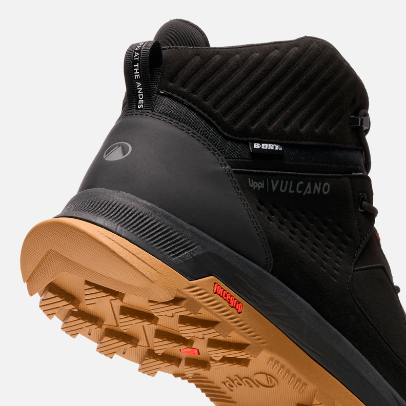 Zapatilla Hombre Vulcano Onyx Mid B-dry Negro Lippi I25-7