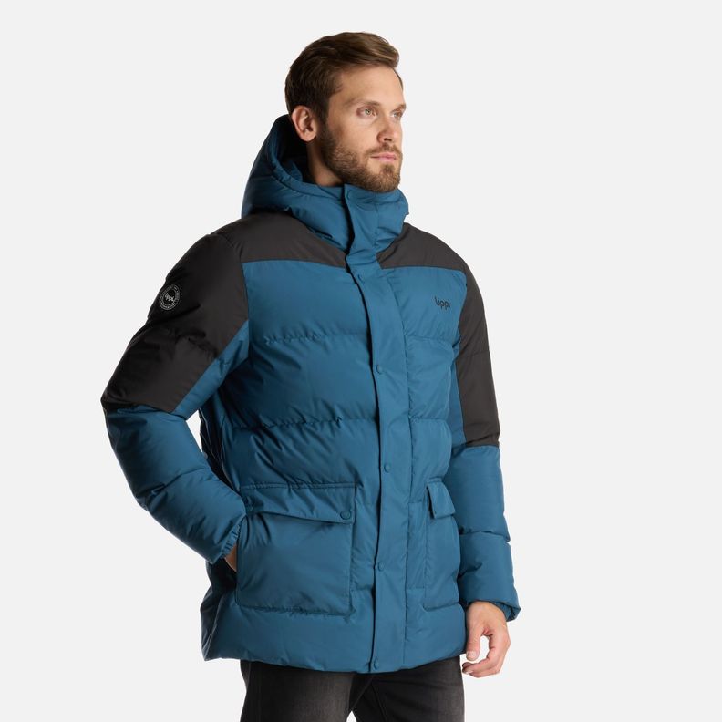 Chaqueta Hombre Long And Warm Steam Pro Hoody Jacket Petroleo Lippi-2