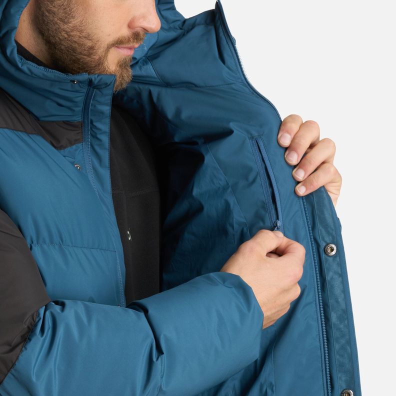 Chaqueta Hombre Long And Warm Steam Pro Hoody Jacket Petroleo Lippi-8