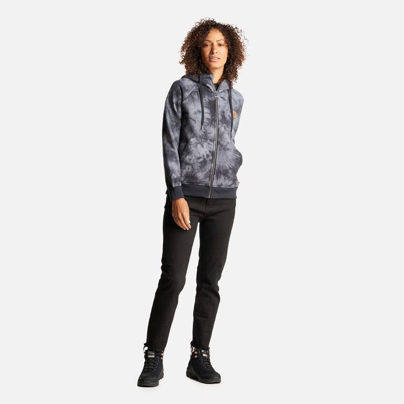 Poleron Mujer Refugia-T Negro Haka Honu-7
